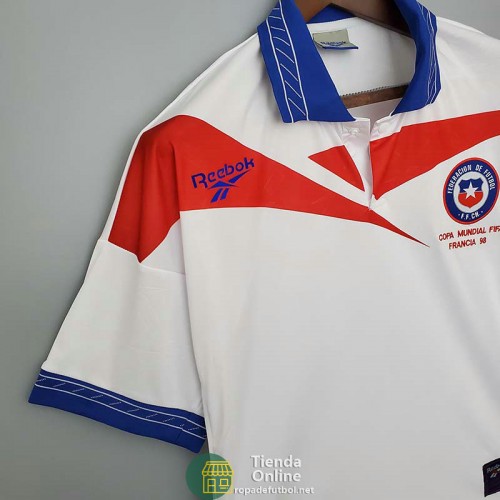 Camiseta Chile Retro Segunda Equipación 1998/1999