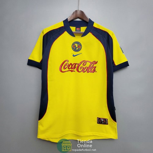 Camiseta Club America Retro Primera Equipación 2001/2002