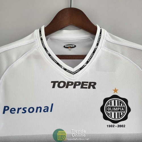 Camiseta Club Olimpia Retro Primera Equipación 2001/2002