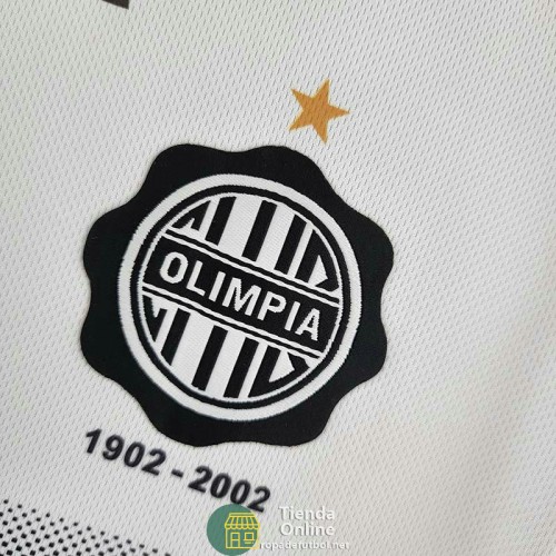 Camiseta Club Olimpia Retro Primera Equipación 2001/2002