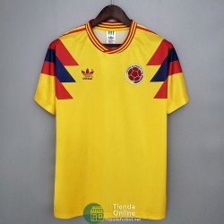 Camiseta Colombia Retro Primera Equipación 1990/1991