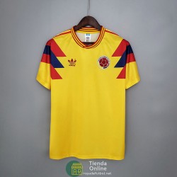 Camiseta Colombia Retro Primera Equipación 1990/1991