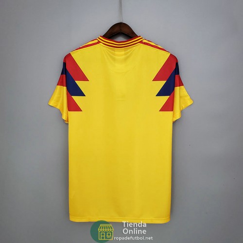 Camiseta Colombia Retro Primera Equipación 1990/1991