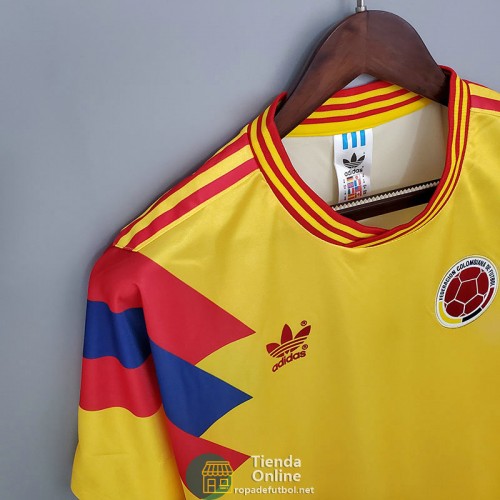 Camiseta Colombia Retro Primera Equipación 1990/1991