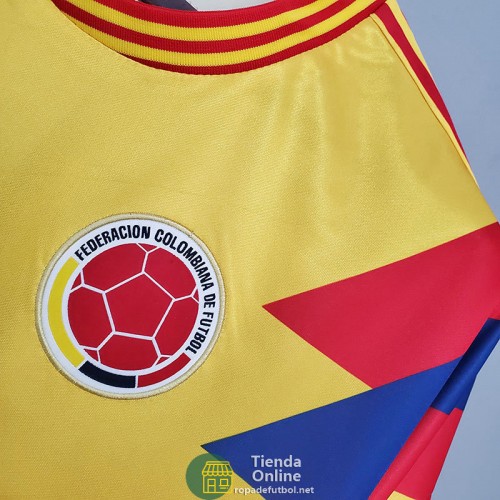 Camiseta Colombia Retro Primera Equipación 1990/1991