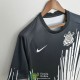 Camiseta Corinthians Pre Match Negro Blanco 2022/2023