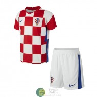 Camiseta Croacia Niños Primera Equipación 2021/2022