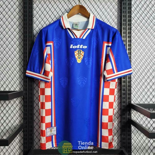 Camiseta Croacia Retro Segunda Equipación 1998/1999