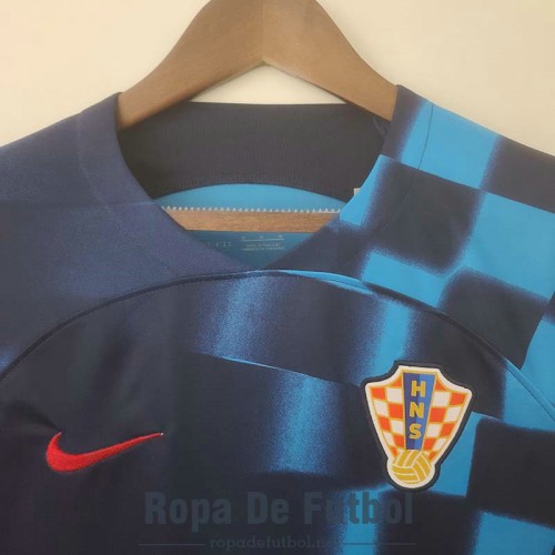 Camiseta Croacia Segunda Equipacion 2022/2023