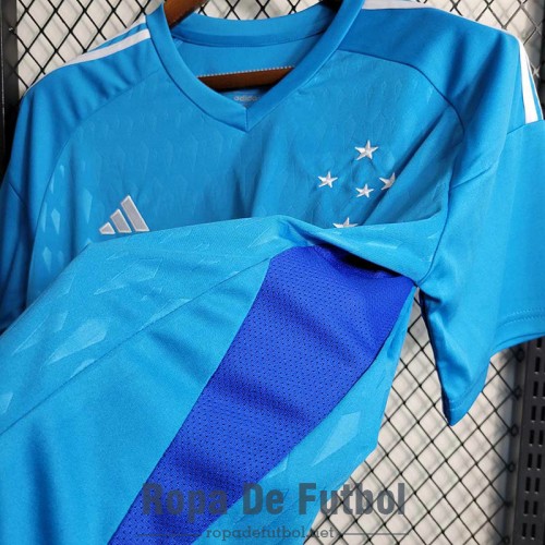 Camiseta Cruzeiro Portero Azul 2023/2024