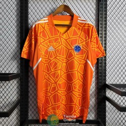 Camiseta Cruzeiro Portero Naranja 2022/2023