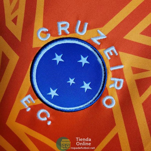 Camiseta Cruzeiro Portero Naranja 2022/2023