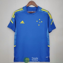 Camiseta Cruzeiro Training Azul 2021/2022