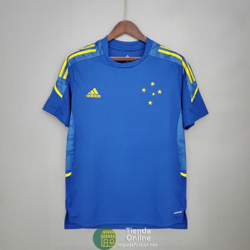 Camiseta Cruzeiro Training Azul 2021/2022