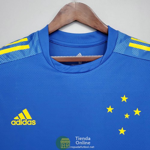 Camiseta Cruzeiro Training Azul 2021/2022