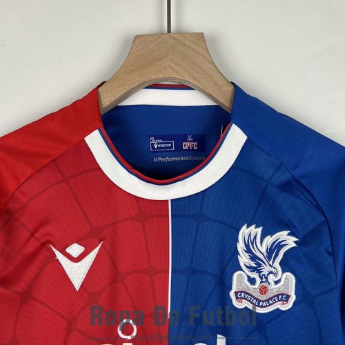 Camiseta Crystal Palace Ninos Primera Equipacion 2023/2024