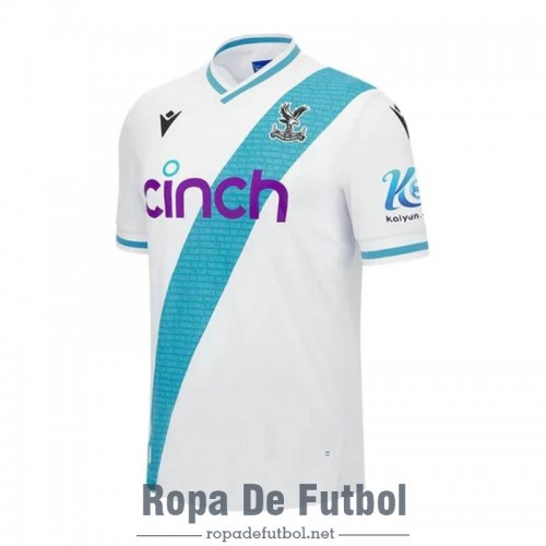 Camiseta Crystal Palace Segunda Equipación 2023/2024