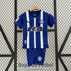 Camiseta Deportivo Alaves Ninos Primera Equipación 2023/2024