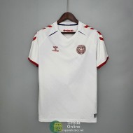 Camiseta Dinamarca Segunda Equipación 2021/2022