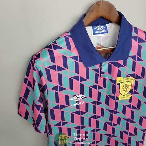 Camiseta Escocia Retro Segunda Equipación 1988/1989