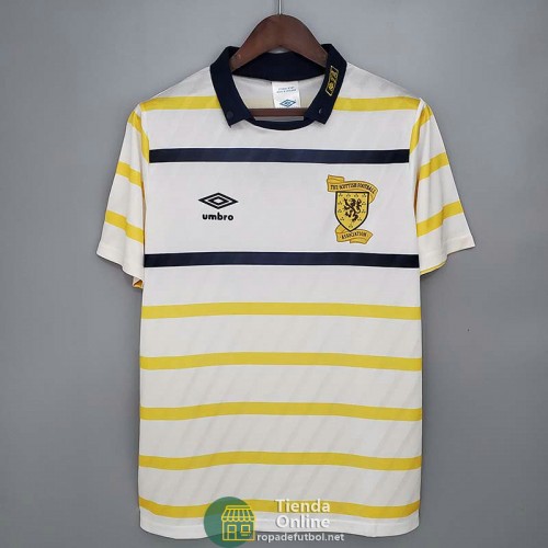 Camiseta Escocia Retro Segunda Equipación 1988/1991