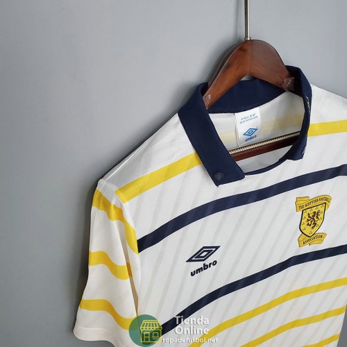 Camiseta Escocia Retro Segunda Equipación 1988/1991