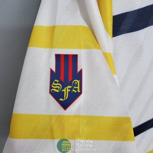 Camiseta Escocia Retro Segunda Equipación 1988/1991