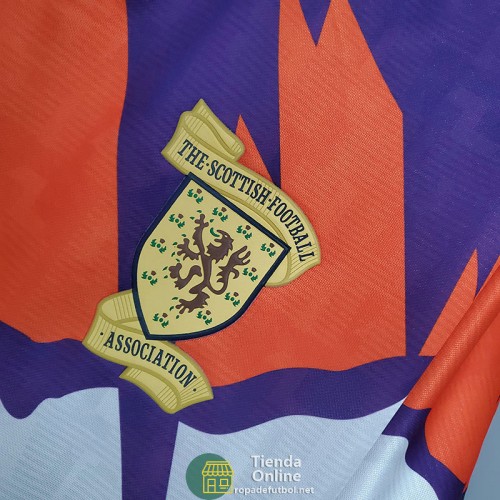 Camiseta Escocia Retro Segunda Equipación 1991/1993