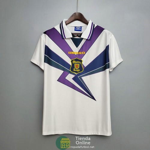 Camiseta Escocia Retro Segunda Equipación 1994/1996