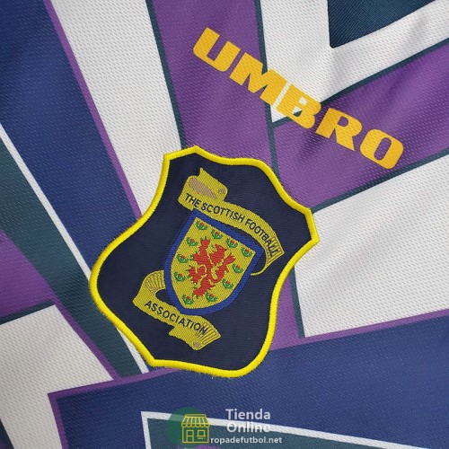 Camiseta Escocia Retro Segunda Equipación 1994/1996