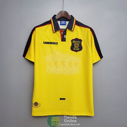 Camiseta Escocia Retro Segunda Equipación 1996/1998