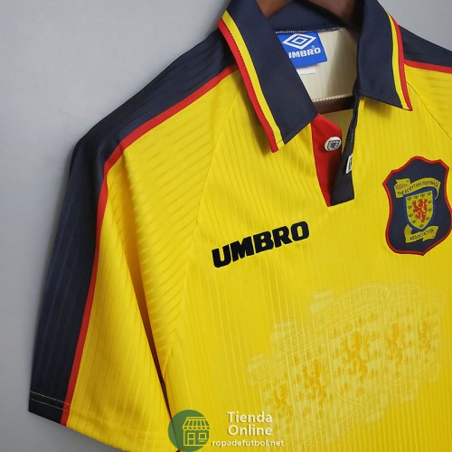 Camiseta Escocia Retro Segunda Equipación 1996/1998