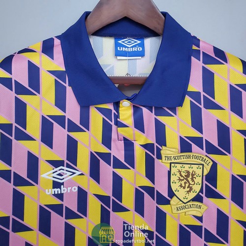 Camiseta Escocia Retro Tercera Equipación 1988/1989