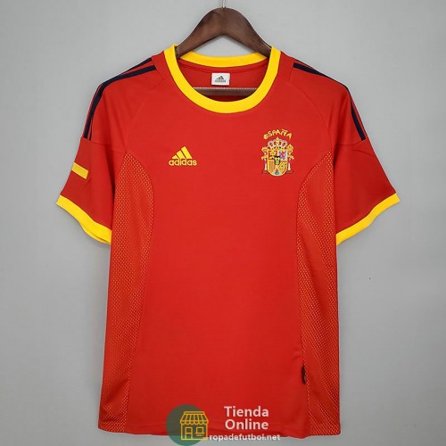 Camiseta España Retro Primera Equipación 2002/2003