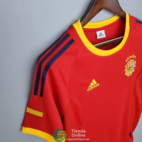 Camiseta España Retro Primera Equipación 2002/2003