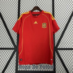 Camiseta Espana Retro Primera Equipación 2008/2009