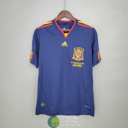 Camiseta España Retro Segunda Equipación 2010/2011