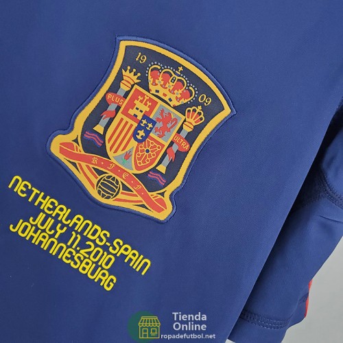 Camiseta España Retro Segunda Equipación 2010/2011