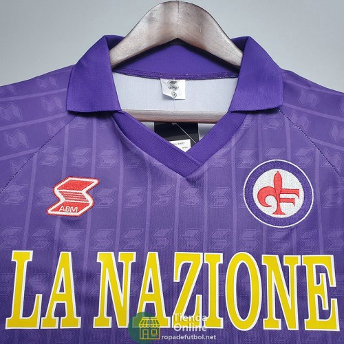 Camiseta Fiorentina Retro Primera Equipación 1989/1990