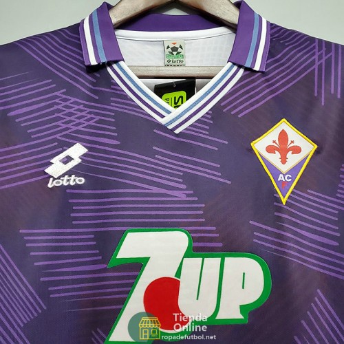 Camiseta Fiorentina Retro Primera Equipación 1992/1993