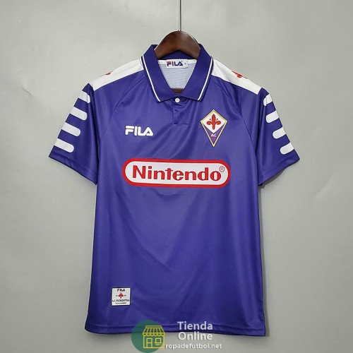 Camiseta Fiorentina Retro Primera Equipación 1998/1999