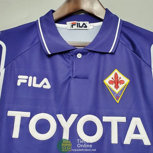 Camiseta Fiorentina Retro Primera Equipación 1999/2000