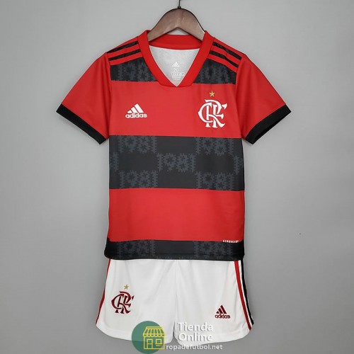 Camiseta Flamengo Niños Primera Equipación 2021/2022