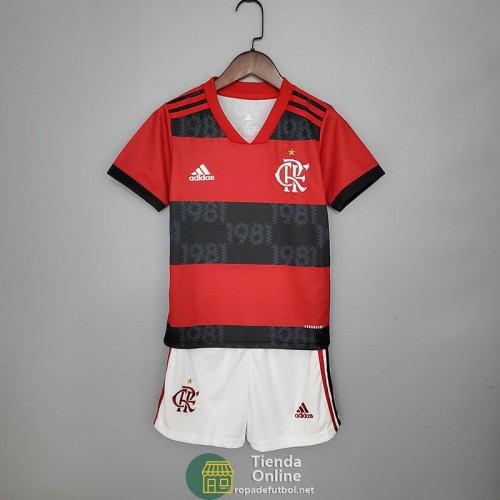 Camiseta Flamengo Niños Primera Equipación 2021/2022