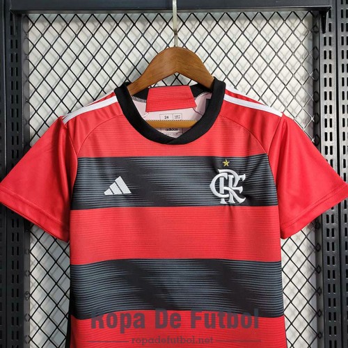 Camiseta Flamengo Niños Primera Equipación 2023/2024