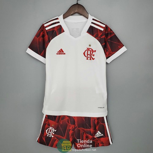 Camiseta Flamengo Niños Segunda Equipación 2021/2022