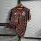 Camiseta Flamengo Pre Match Negro Rojo 2022/2023