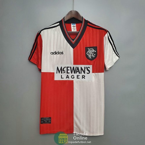 Camiseta Flamengo Retro Rojo Blanco 1995/1996