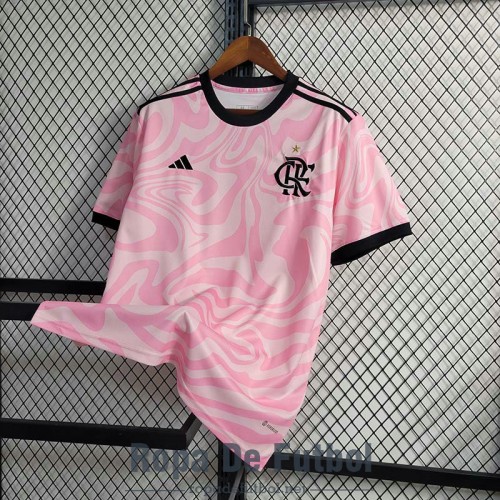 Camiseta Flamengo Training Suit Rosa I 2023/2024