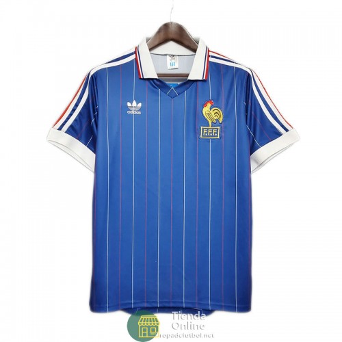 Camiseta Francia Retro Primera Equipación 1982/1983